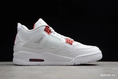 RED JORDAN AIR RETRO 4 METALLIC 0915